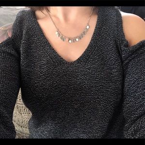Kenneth Cole Cold Shoulder Sweater
